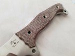Boar Toothed Fury Variant Knife - Tan Canvas