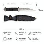 Norseman Odin Eye Black Viking Knife