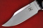 Busse Custom Nuclear ASH1 Bowie Knife - Green Marble