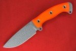 Badger Attack Ergo Moss Green Blade Knife