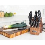 Viking 17-Piece Cutlery Set with Walnut Block