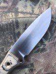 Busse Combat RAD Satin Finish Black & Tan Knife