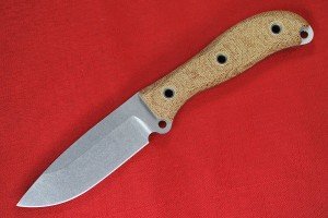 Busse Combat Mountain Duty Knife - Tan Canvas