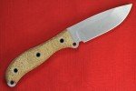 Busse Combat Mountain Duty Knife - Tan Canvas