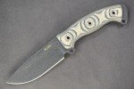 Busse Combat Badger Attack Ergo Knife - Black/Tan