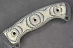 Busse Combat Badger Attack Ergo Knife - Black/Tan