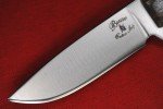Busse Custom Boss Street Blade with Curly Oak Handle