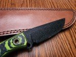 Busse Mean Street Radio Active Green Knife