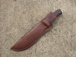BUSSE Combat Bunker Buster Knife with Leather Sheath
