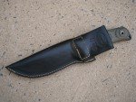 BUSSE Combat BT6 Bowie Knife with Leather Sheath