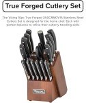 Viking 10-Piece Forged Stainless Steel Knife Set