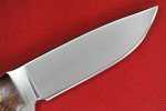 Busse Custom Boss Street Blade with Curly Oak Handle