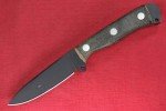 Busse Fat SHMS Knife with Black Micarta Handle