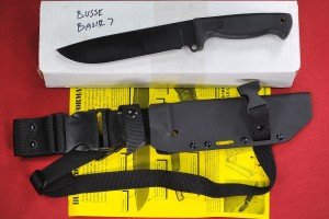 Busse Combat Basic 7 Black Coated Knife