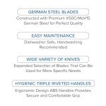 Viking 10-Piece Forged Stainless Steel Knife Set