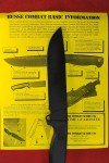 Busse Combat Basic 7 Black Coated Knife