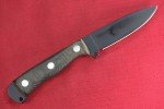 Busse Fat SHMS Knife with Black Micarta Handle