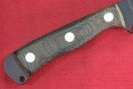 Busse Fat SHMS Knife with Black Micarta Handle