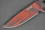 Busse Combat S.C.A.B.S. Red/Black Cerakote Knife