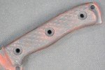 Busse Combat S.C.A.B.S. Red/Black Cerakote Knife