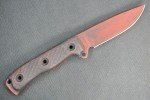 Busse Combat S.C.A.B.S. Red/Black Cerakote Knife