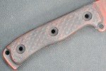 Busse Combat S.C.A.B.S. Red/Black Cerakote Knife