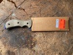 Swamp Rat Infi Ratweiler Knife with Micarta Handle