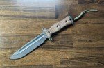 Busse Combat Team Gemini - Tan Micarta Knife