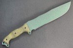 Busse Combat FBM Saber Ground Moss Green Knife
