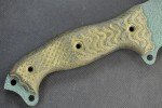 Busse Combat FBM Saber Ground Moss Green Knife