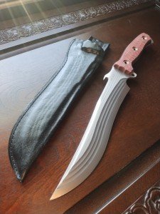 Busse Combat Silent Knight Knife with Sheath