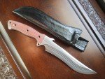 Busse Combat Silent Knight Knife with Sheath