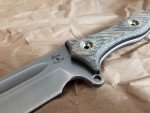 Busse F-16 Competition Knife with Layered Micarta
