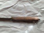 Busse Custom Elmax Steak Knife with Aged Bronze Finish