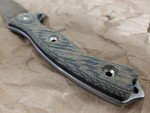 Busse F-16 Competition Knife with Layered Micarta