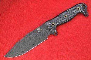 Busse Custom ASH1 .235” Black Crinkle Blade