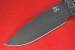 Busse Custom ASH1 .235” Black Crinkle Blade