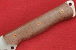 Busse Custom Pork Shank Knife with Maple Handle