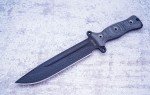 Busse Combat Team Gemini Knife, Black G10