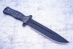 Busse Combat Team Gemini Knife, Black G10