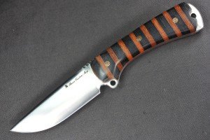 Busse Custom SAR4 Convexed Satin Blade Knife
