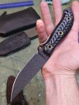 Busse Combat Meaner Street Custom Blacked Out Knife
