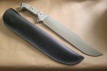 Busse Custom Shop MOAB Bowie Knife - Tan/Black