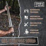 Norseman Handforged Viking Sword with Leather Scabbard