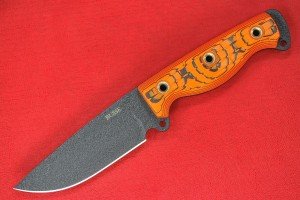 Busse Son of Badger Knife - Black & Orange