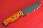 Busse Son of Badger Knife - Black & Orange