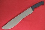 Busse Combat Bolo Knife with Black Resiprene Handle