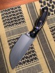 Busse Custom War Train Knife - Buffalo Horn & G-10