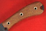 Busse Boom Parang Battle Grade Knife – Maroon Micarta