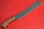 Busse Boom Parang Battle Grade Knife – Maroon Micarta